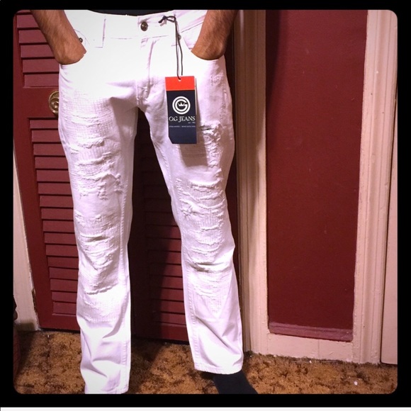 Other - White destroyed Jeans